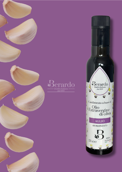 Preview: Olivenöl mit Knoblauch von Berardo - Abruzzen